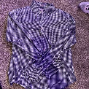j crew mens checkered dress shirt